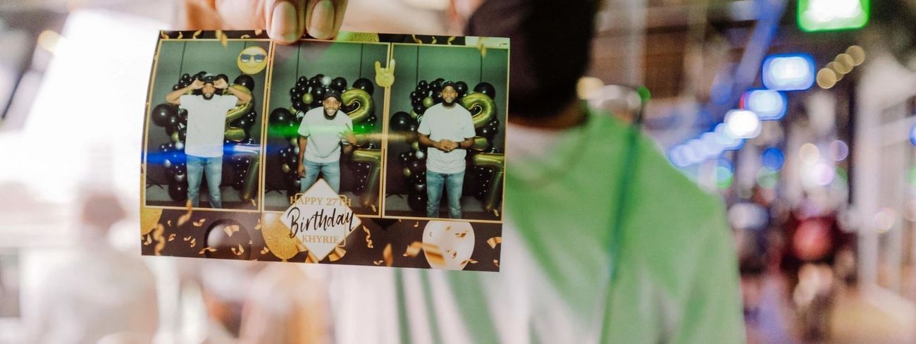 Birthday Party Photo Booth Hire