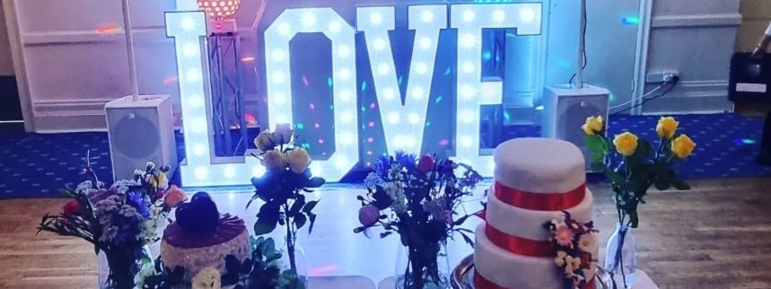 LED Light Up Numbers & Letters Hire