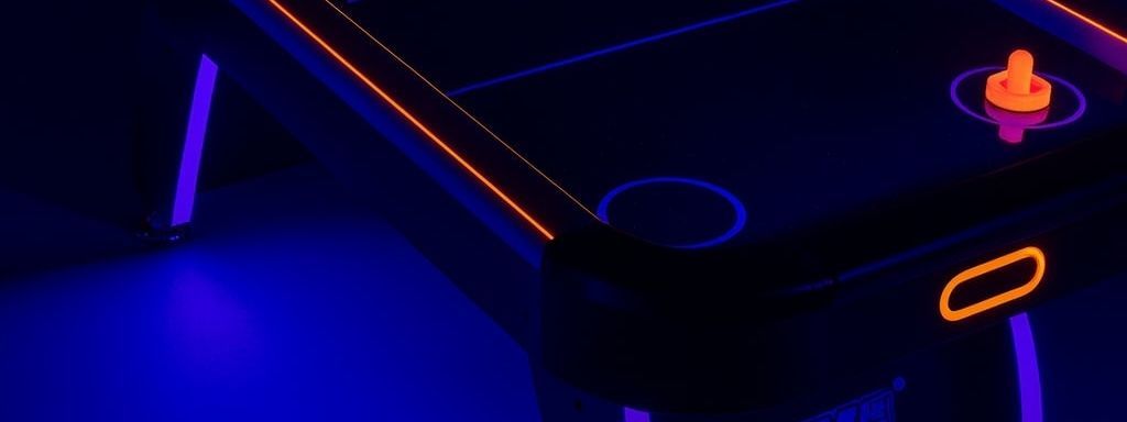 UV Table Air Hockey Hire